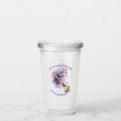 Verre En Acrylique Pastel Broomstick (Dos)