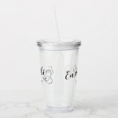 Verre En Acrylique Pays basque d'Euskadi Coeur du drapeau (Gauche)