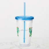 Verre En Acrylique Perroquet tropical Toucan Personnalisé (Droite)