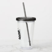 Verre En Acrylique Personalized protein shake Acrylic Tumbler cup (Gauche)