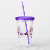 Verre En Acrylique Personnaliser d'anniversaire Dinosaures (Gauche)