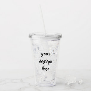 Verre En Acrylique Personnaliser ou Customiser
