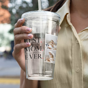 Verre En Acrylique Photo de collage moderne