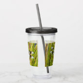 Verre En Acrylique Photo de libellule d'écrémage blanc commun (Gauche)