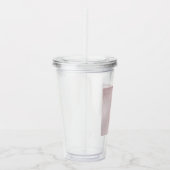 Verre En Acrylique PixDezines Quinceanera Parties scintillant Blush P (Droite)