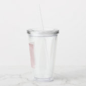 Verre En Acrylique PixDezines Quinceanera Parties scintillant Blush P (Gauche)