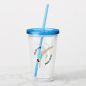 Verre En Acrylique Plongée (Dos)