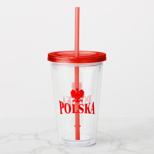 Verre En Acrylique Polska Aigle Tumbler (Devant)