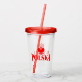 Verre En Acrylique Polska Aigle Tumbler (Dos)