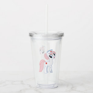 Verre En Acrylique Poney