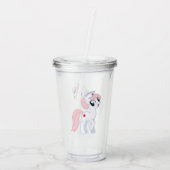 Verre En Acrylique Poney (Dos)