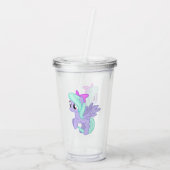 Verre En Acrylique Poney (Dos)