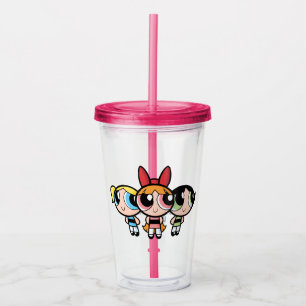 Verre En Acrylique Powerpuff Girls : Sucre, épices et tout Nice