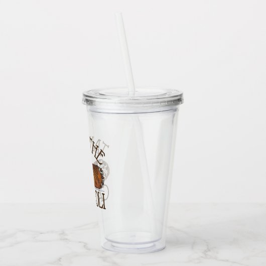 Verre En Acrylique Prenez le Cannoli italien Chocolate Chip Pastry (Gauche)