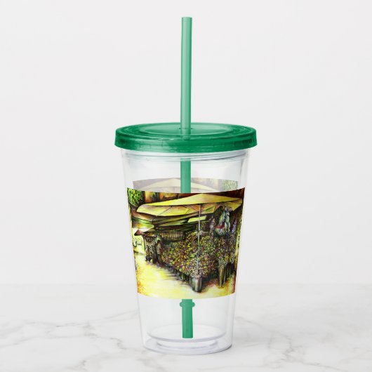 Verre En Acrylique Pris la possession d'options (Devant)