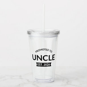 Verre En Acrylique Promu À Oncle Est. 2026 II
