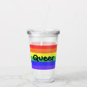 Verre En Acrylique Queer (Dos)