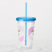 Verre En Acrylique Quinceanera anos 15e anniversaire ajouter nom text (Droite)