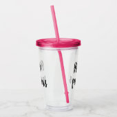 Verre En Acrylique Quinze et fabuleux - tasse d'anniversaire de (Gauche)