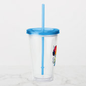 Verre En Acrylique Rainbow Snoopy (Droite)