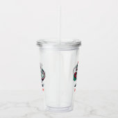 Verre En Acrylique rapace de Noël Santa hat (Droite)