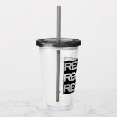 VERRE EN ACRYLIQUE RECARRO TUMBLER (Droite)