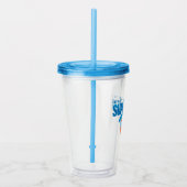 Verre En Acrylique Regarde ça, Superman (Droite)