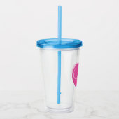 Verre En Acrylique Remerciements| Stéthoscope à coeur rose (Droite)