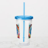 Verre En Acrylique Renaissance "Inspiritisme" Paruline acrylique (Droite)