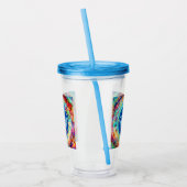 Verre En Acrylique Renaissance "Inspiritisme" Paruline acrylique (Gauche)