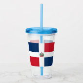 Verre En Acrylique République dominicaine (Devant)