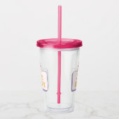 Verre En Acrylique Restez Groovy (Droite)