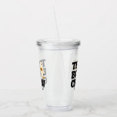 Verre En Acrylique  Retro The Boo Crew Spooky Halloween (Gauche)