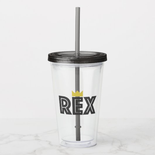 Verre En Acrylique Rex (Devant)