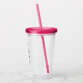 Verre En Acrylique RLCC Plastique Tumbler Isolé (Gauche)