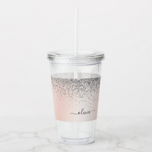 Verre En Acrylique Rose Gold