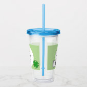 Verre En Acrylique Ruban de trèfle vert par Kenneth Yoncich (Droite)