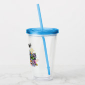 Verre En Acrylique Rue Sésame | Ajouter un nom (Gauche)