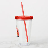 Verre En Acrylique Rue Sésame | Elmo Soyez gentil avec votre esprit (Gauche)