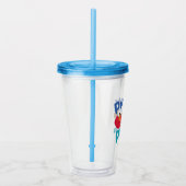 Verre En Acrylique Rue Sésame | Puppy Play Elmo & Tango (Droite)