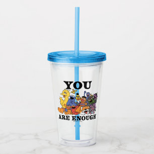 Verre En Acrylique Rue Sésame Vous En Êtes Assez