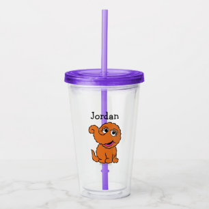 Verre En Acrylique S est pour Snuffleupagus Ajouter Votre Nom