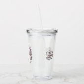 Verre En Acrylique Saison citrouille 2025 - Élégante Vignette Acryliq (Gauche)