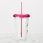 Verre En Acrylique Saison Citrouille Hello (Droite)