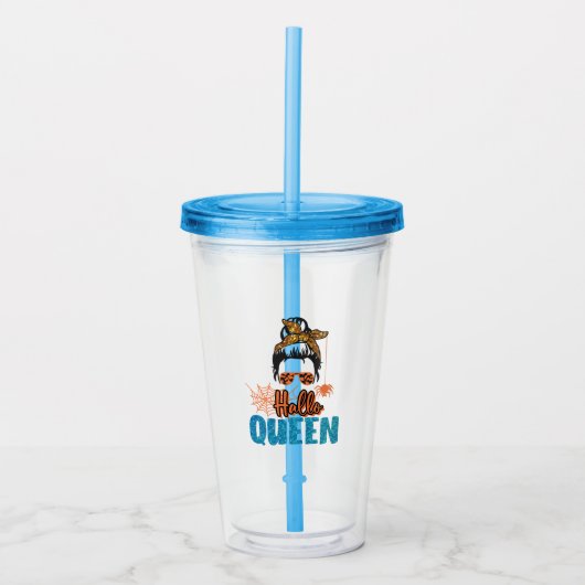 Verre En Acrylique Salut, Queen (Devant)