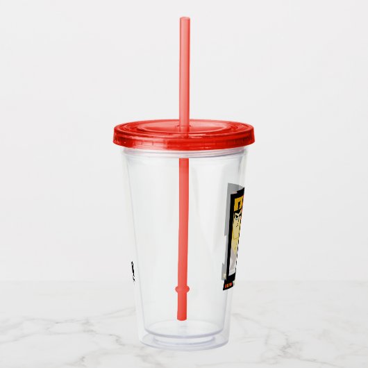 Verre En Acrylique Samurai Jack Caractère Tri-Panel Futuristic Frame (Droite)