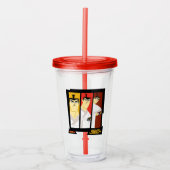 Verre En Acrylique Samurai Jack Caractère Tri-Panel Futuristic Frame (Devant)