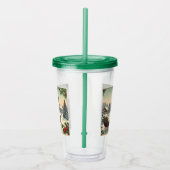 Verre En Acrylique Scène de Noël classique/Vintage (Droite)