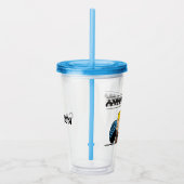 Verre En Acrylique Schroeder Charlie Musique Brown (Droite)