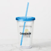 Verre En Acrylique Schroeder Charlie Musique Brown (Dos)